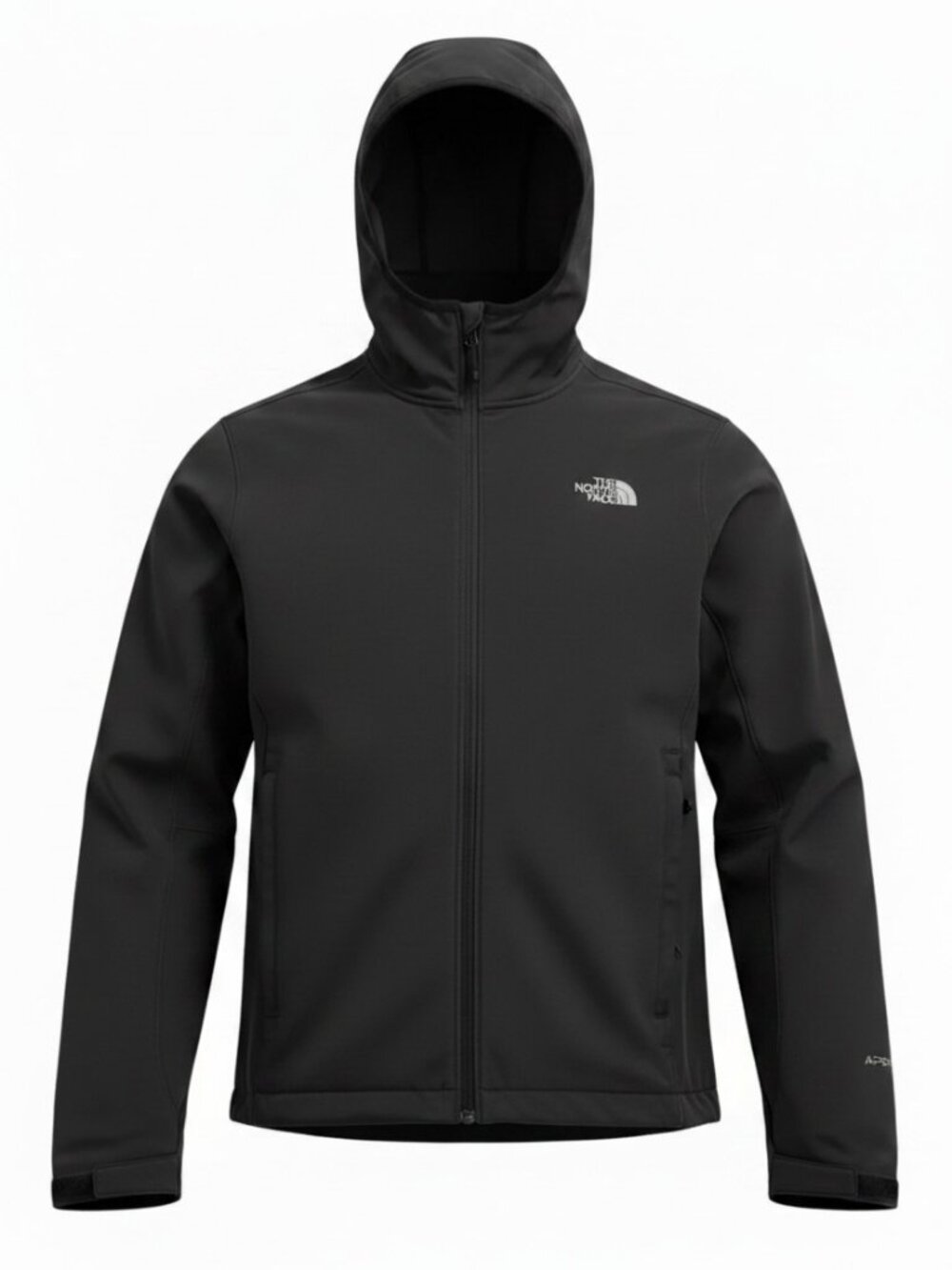 THE NORTH FACE very dark grey Apex Hoodie Windbreaker Outdoor Hiking jacket xl